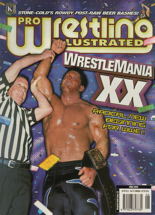 PWI Pro Wrestling Illustrated Magazine June 2004