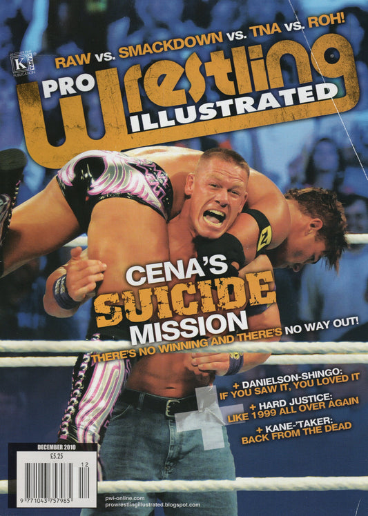 PWI Pro Wrestling Illustrated Magazine December 2010