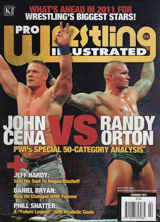 PWI Pro Wrestling Illustrated Magazine February 2011