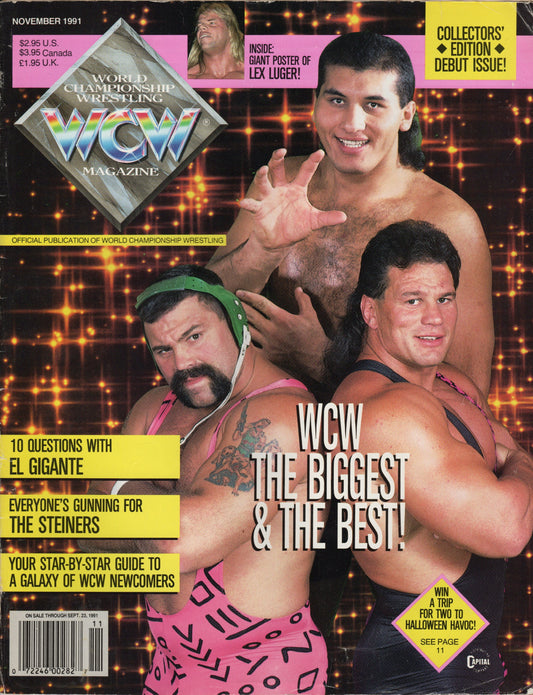 WCW Magazine November 1991