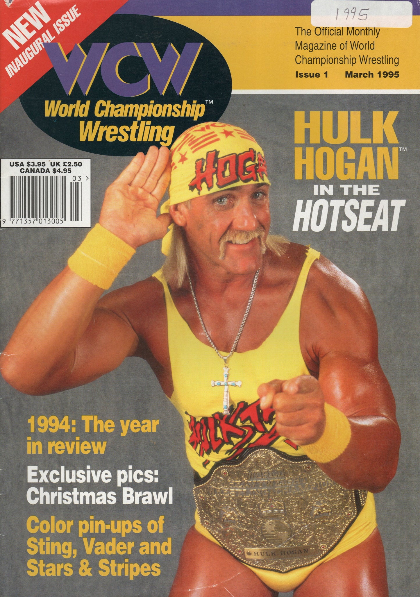 WCW Magazine March 1995 Issue 1