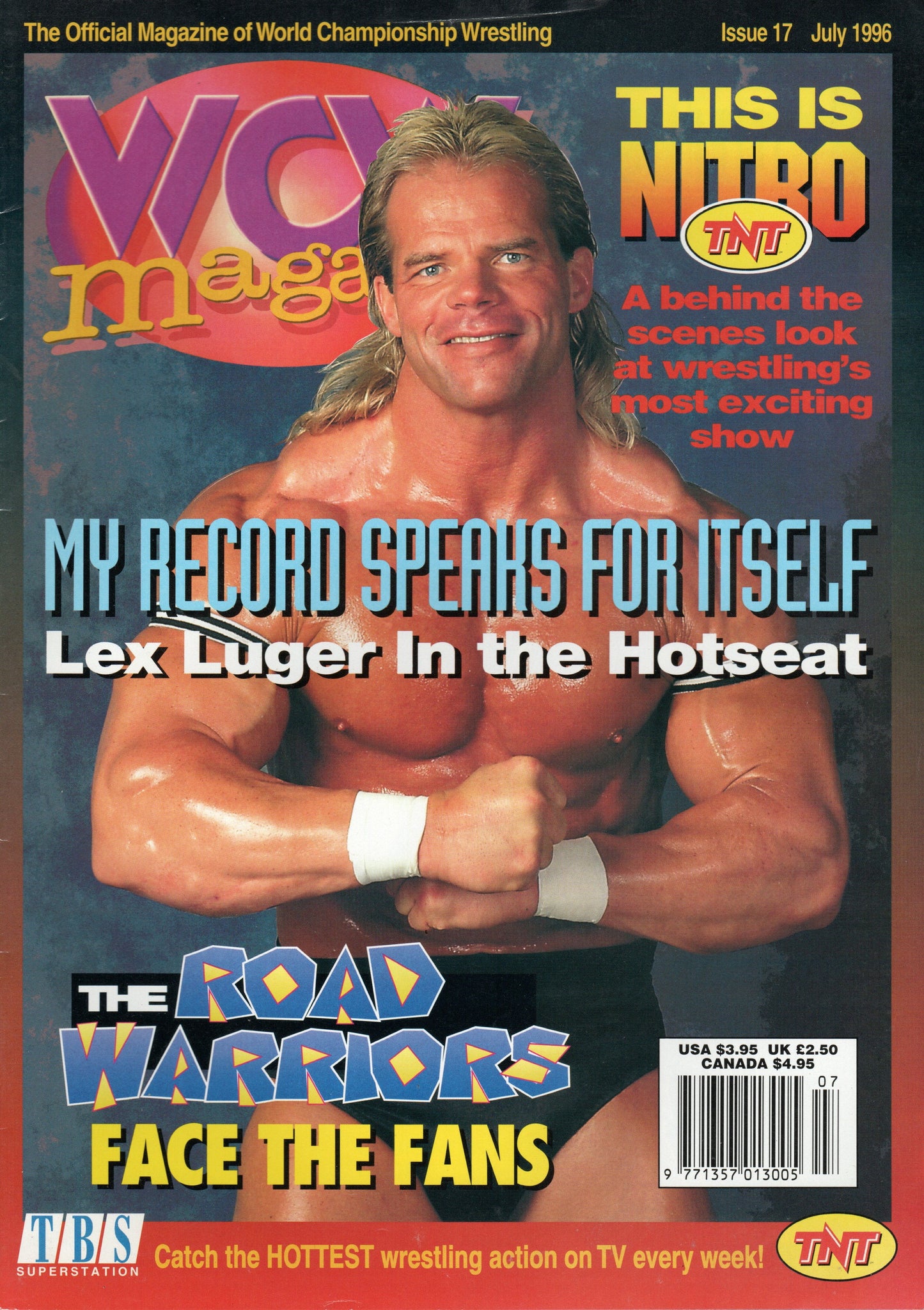 WCW Magazine July 1996 Issue 17