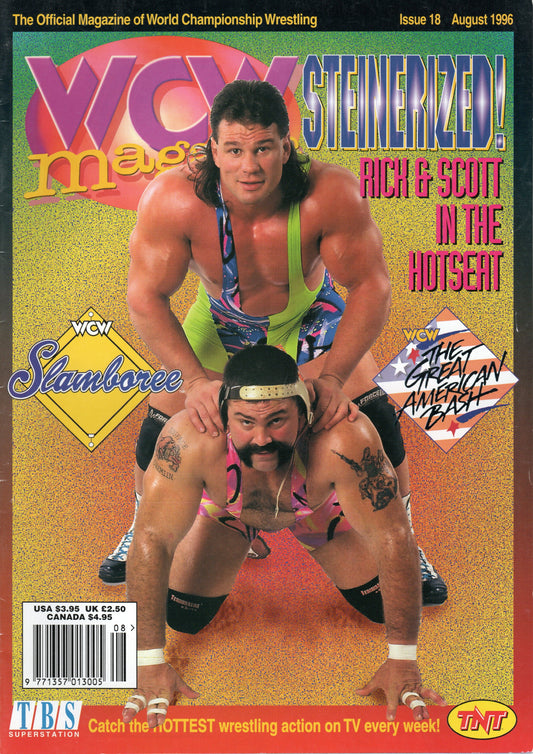 WCW Magazine August 1996 Issue 18