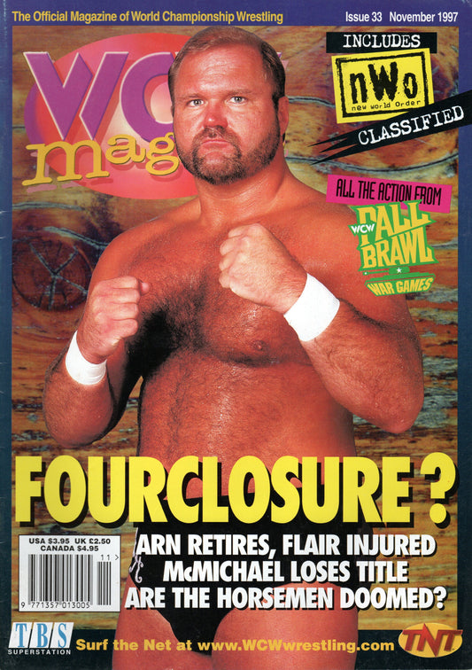 WCW Magazine November 1997 Issue 33