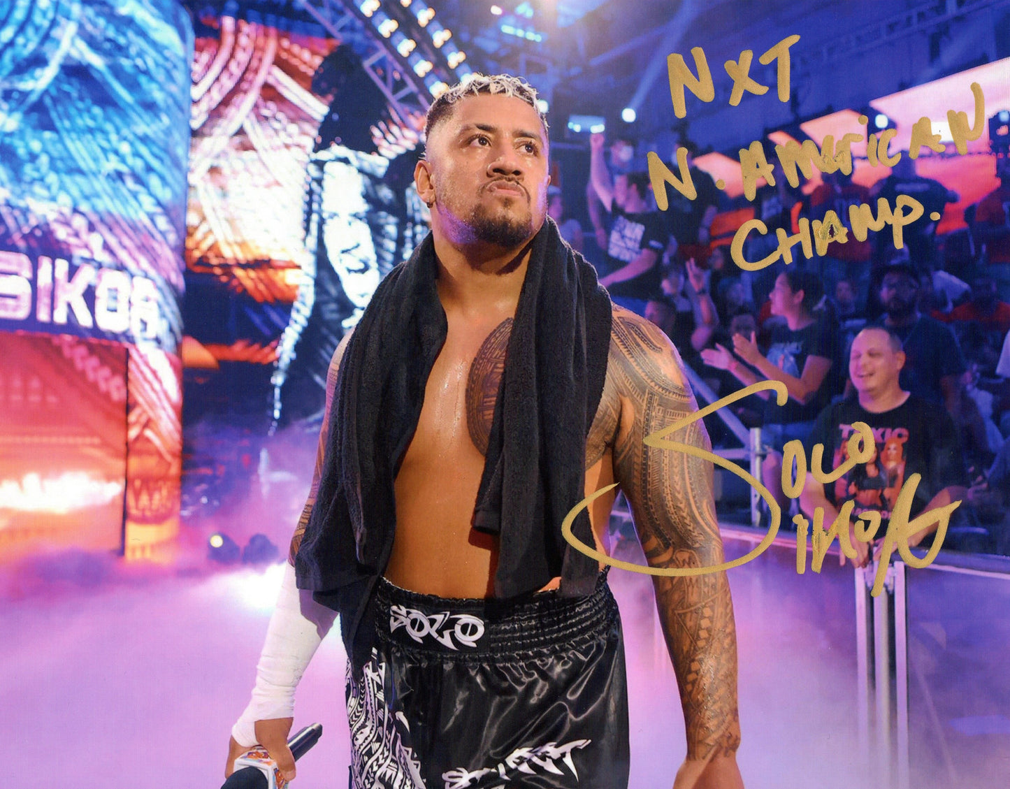 Solo Sikoa WWE Signed Photo