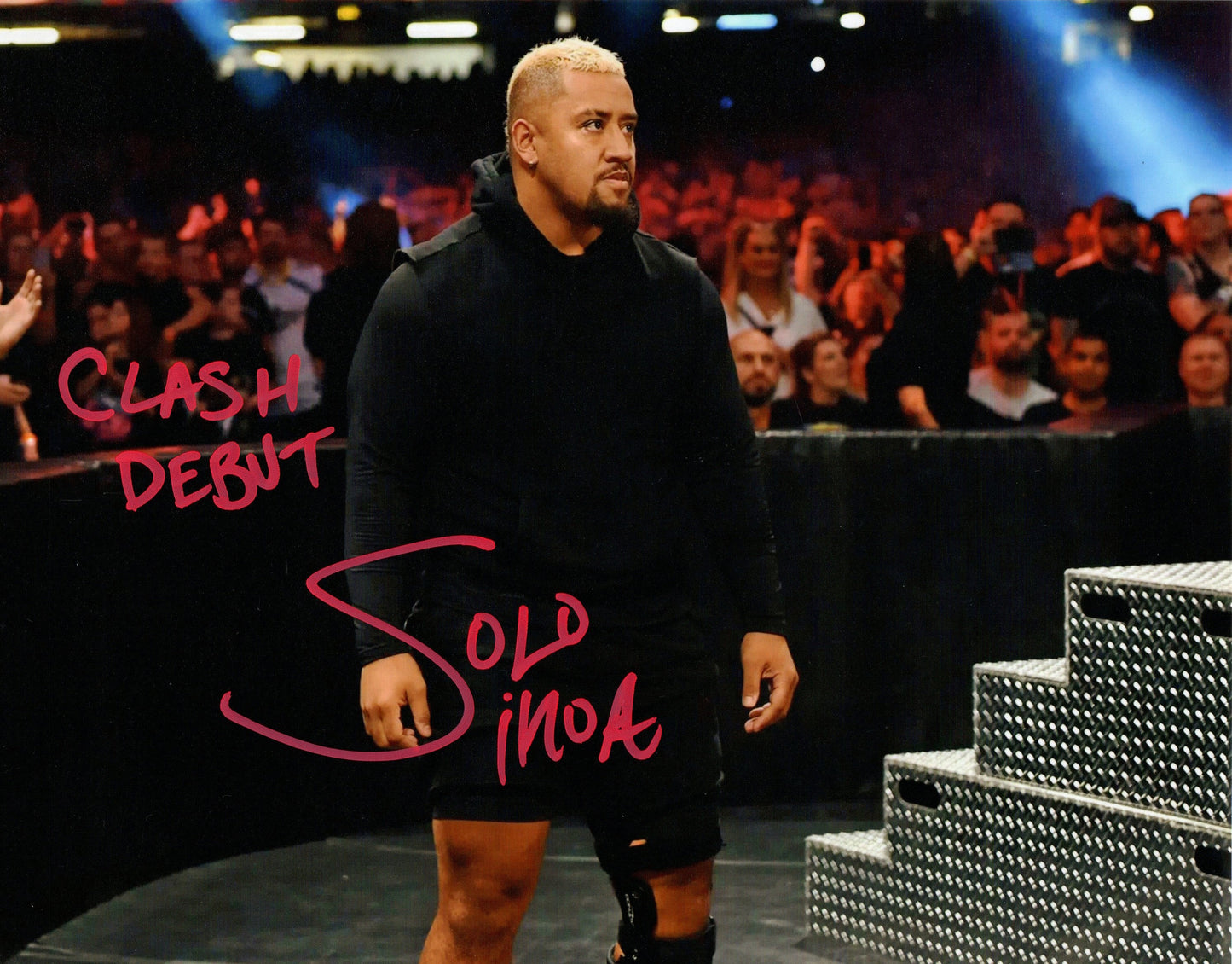 Solo Sikoa WWE Signed Photo