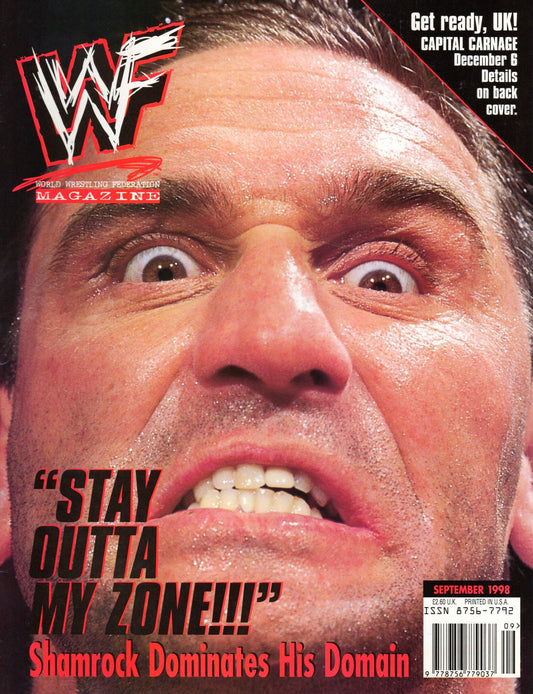 WWF Magazine September 1998