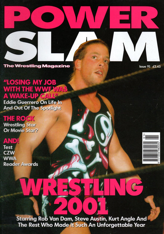 Power Slam Magazine February 2002 Issue 91