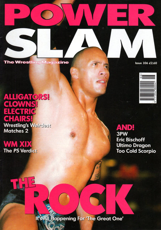 Power Slam Magazine May 2003 Issue 106