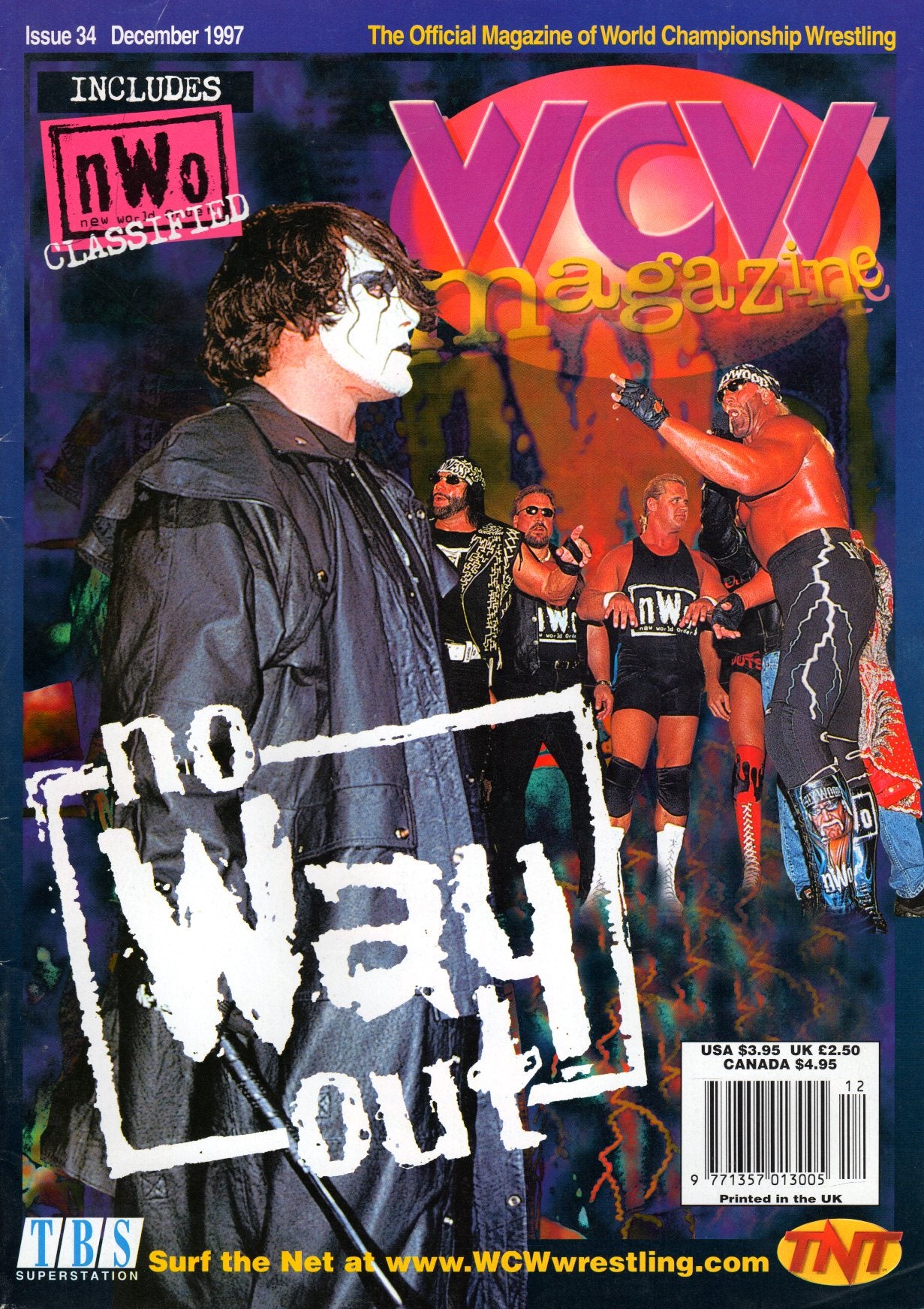 WCW Magazine December 1997 Issue 34