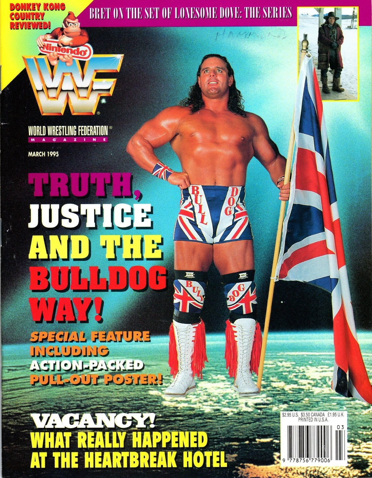 WWF Magazine March 1995 Variant Cover