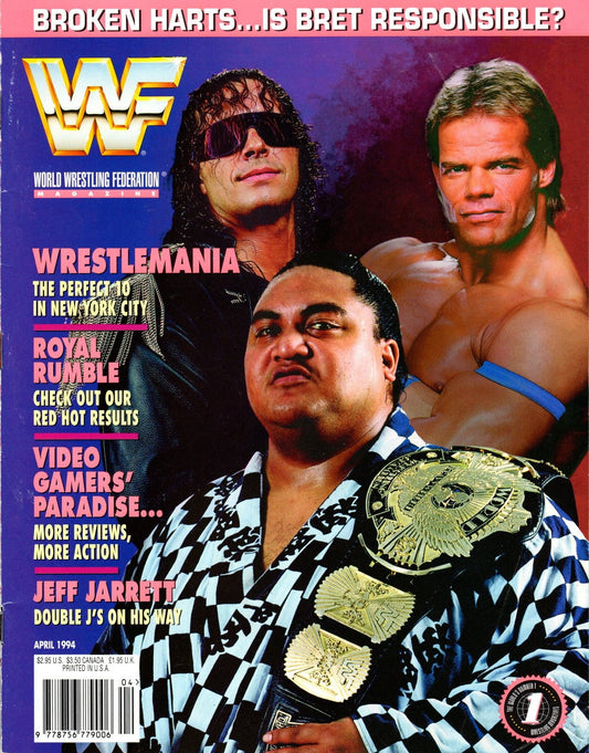 WWF Magazine April 1994