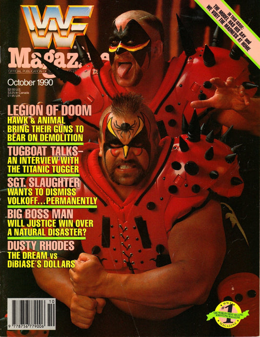 WWF Magazine October 1990