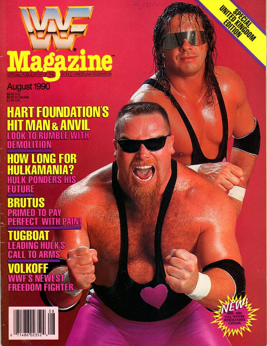 WWF Magazine August 1990