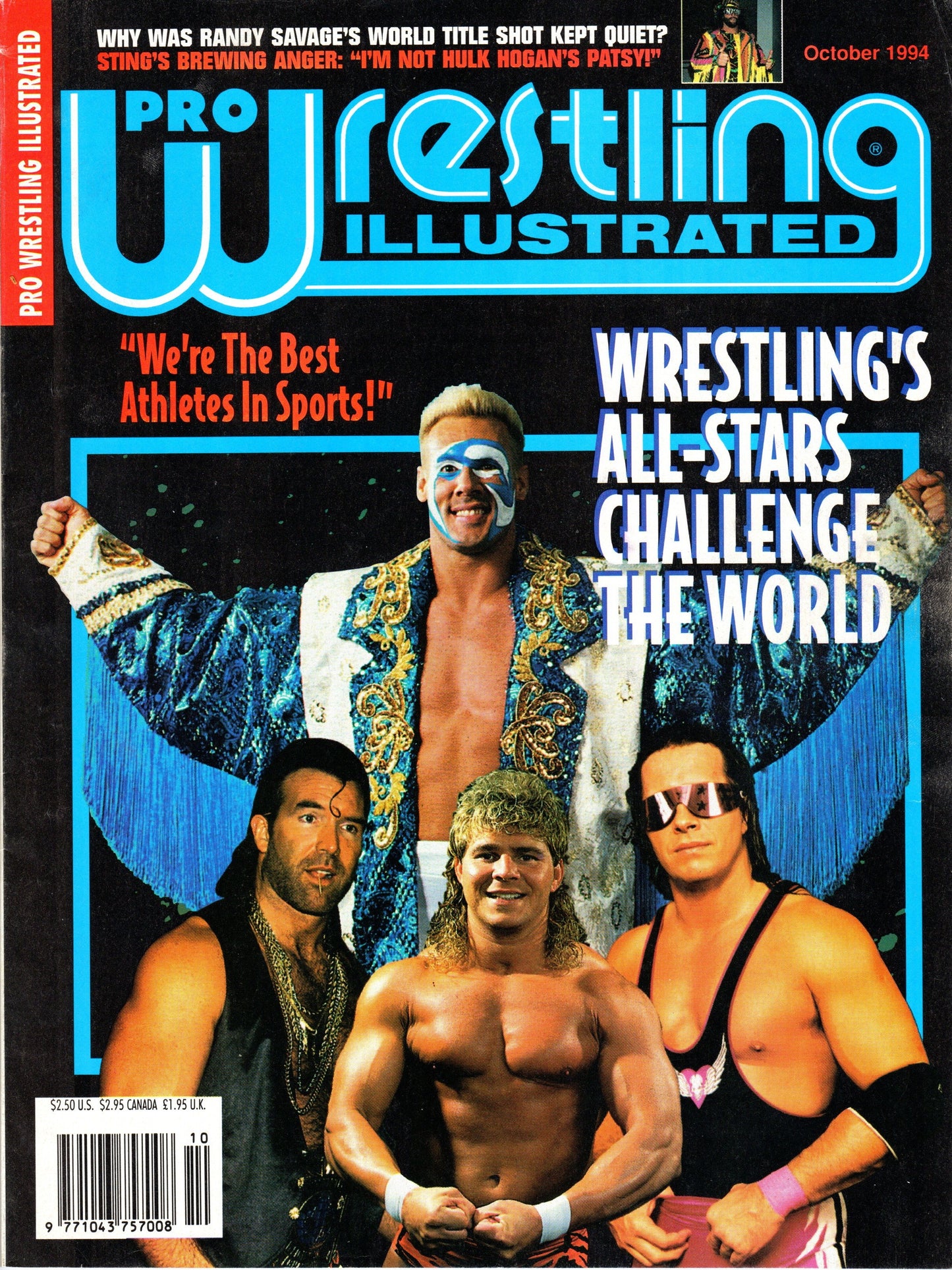 PWI Pro Wrestling Illustrated Magazine October 1994