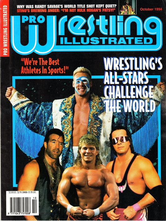 PWI Pro Wrestling Illustrated Magazine October 1994