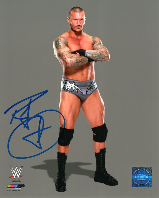 Randy Orton WWE Signed Photofile Photo