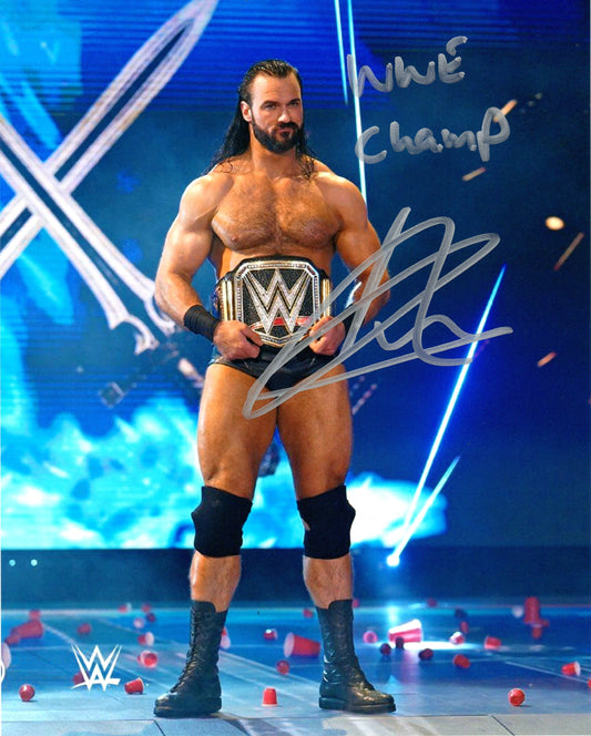 Drew McIntyre WWE Signed Photo