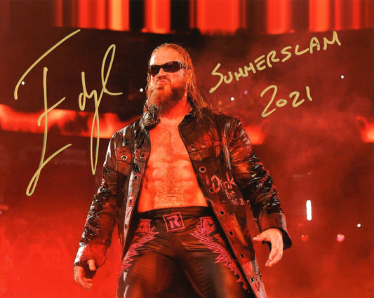 Edge WWE Signed Limited Numbered Summerslam 2021 Photo