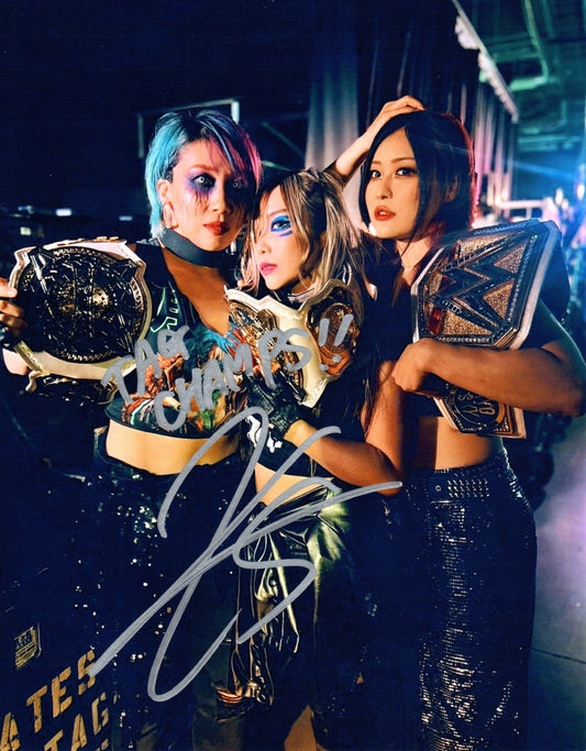 Kairi Sane WWE Signed Photo