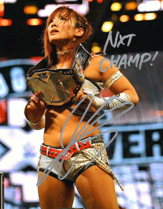 Kairi Sane WWE Signed Photo
