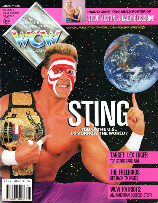 WCW Magazine January 1992