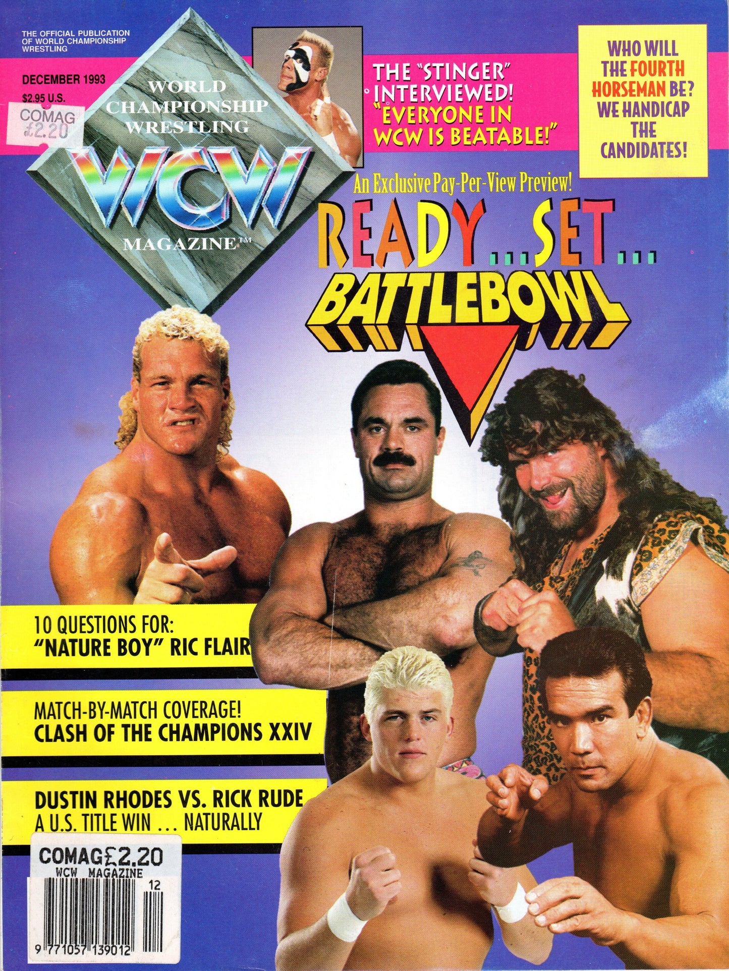 WCW Magazine December 1993