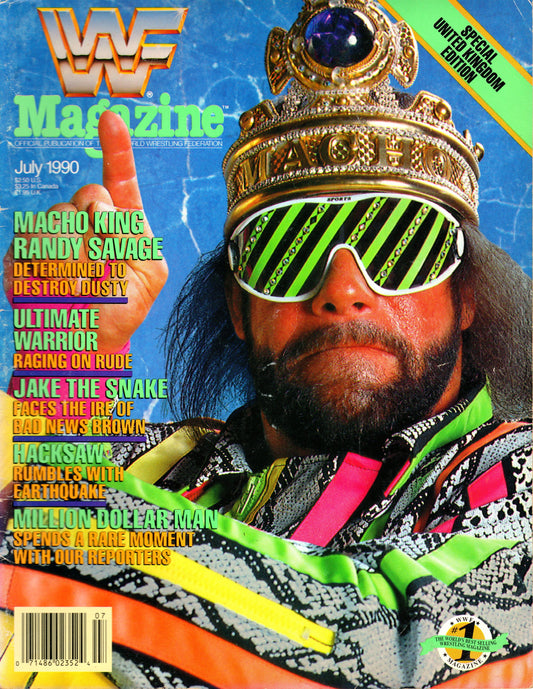 WWF Wrestling Magazine July 1990