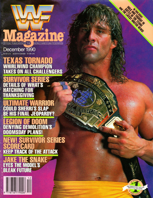 WWF Wrestling Magazine December 1990