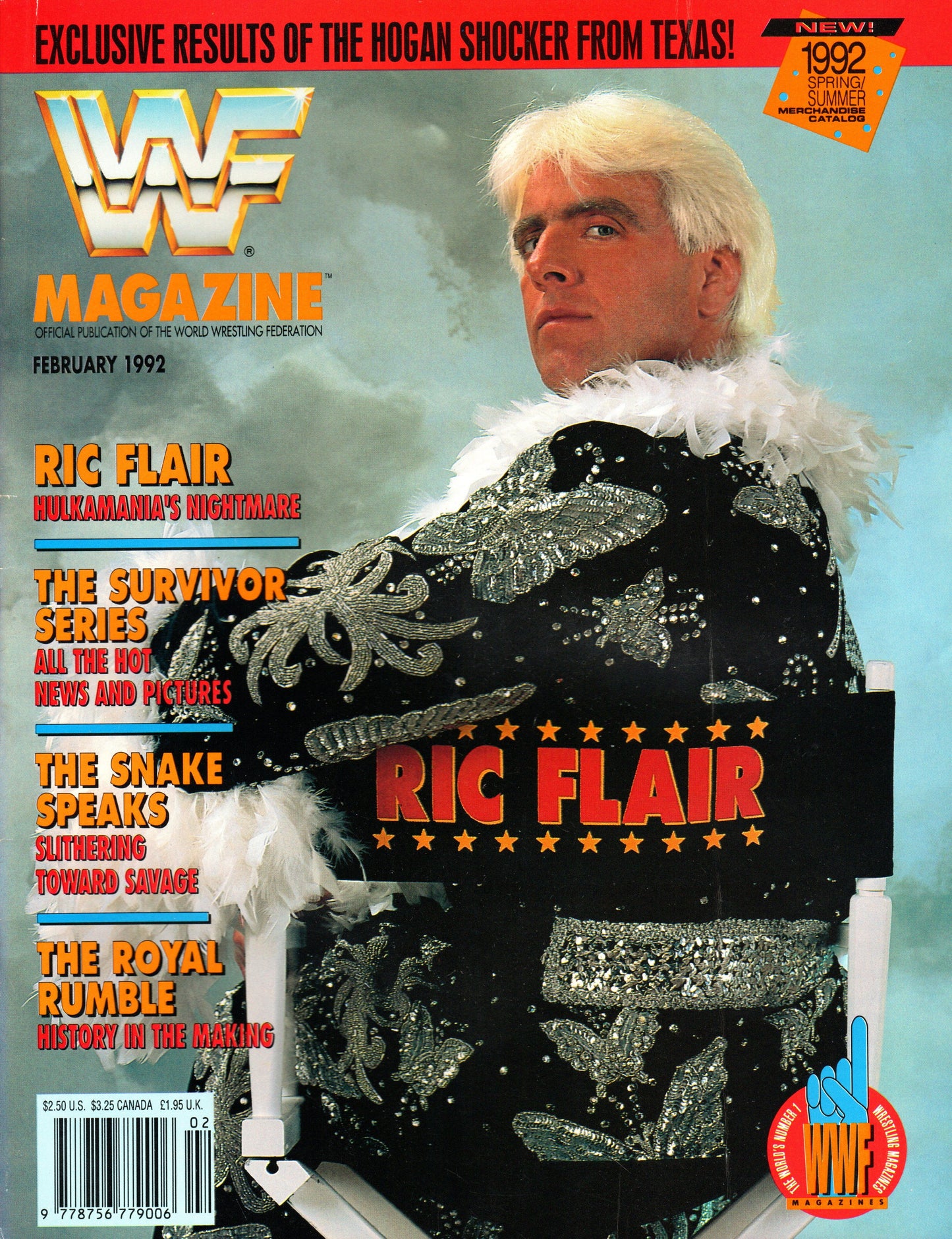 WWF Wrestling Magazine February 1992