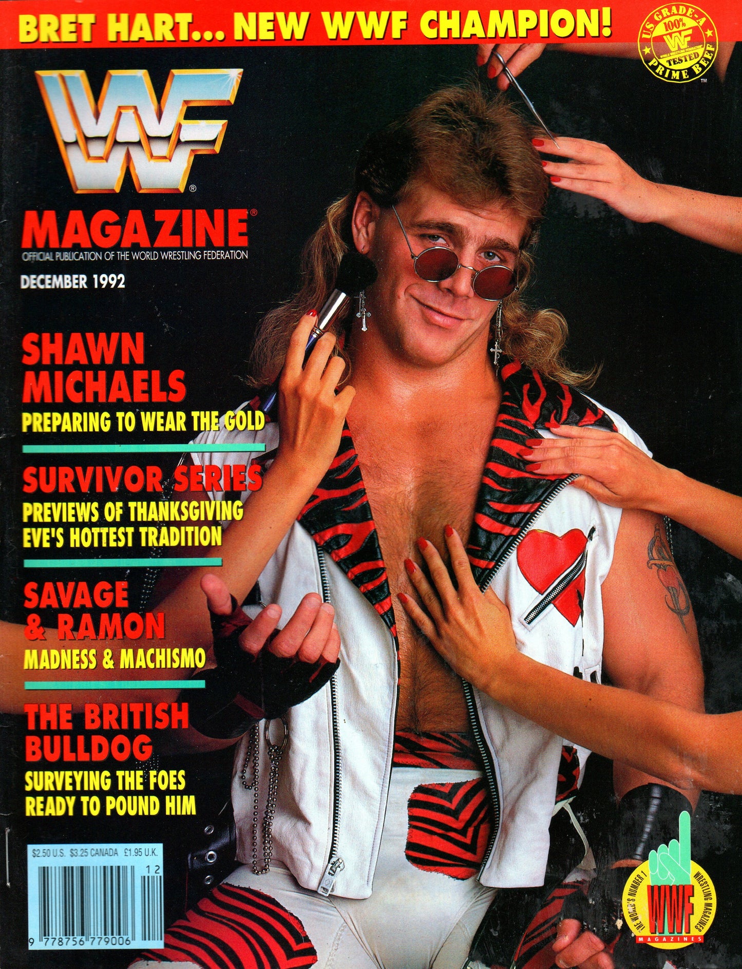 WWF Wrestling Magazine December 1992