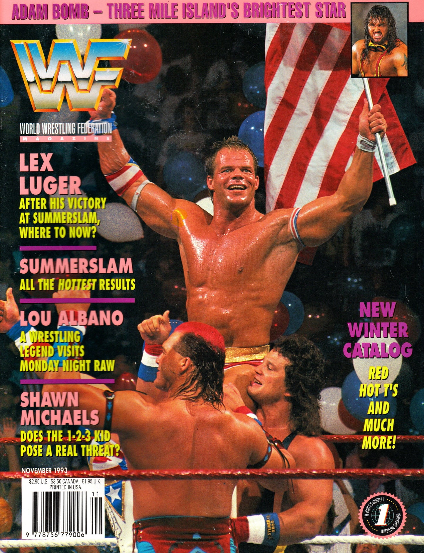 WWF Wrestling Magazine November 1993