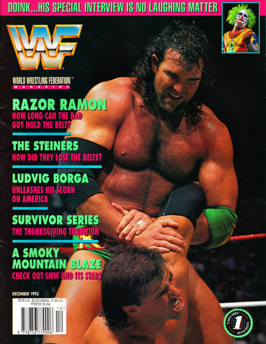 WWF Wrestling Magazine December 1993