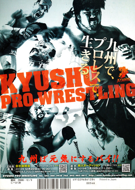 Japanese Professional Wrestling Magazine No.1986 2019