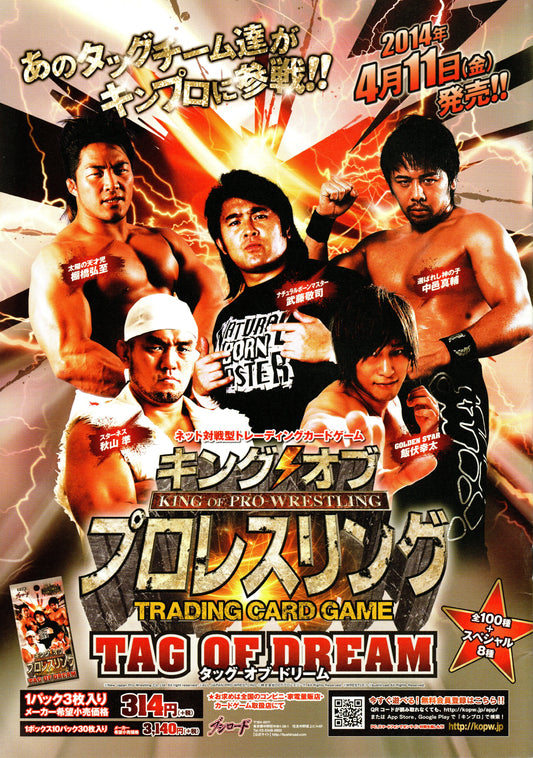 NJPW Japanese Professional Wrestling Invasion Attack 2014 Special Issue Magazine