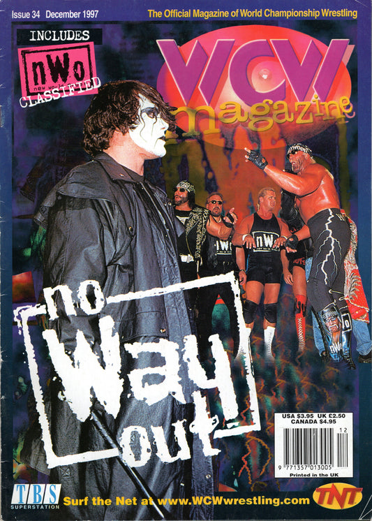 WCW Magazine December 1997 Issue 34