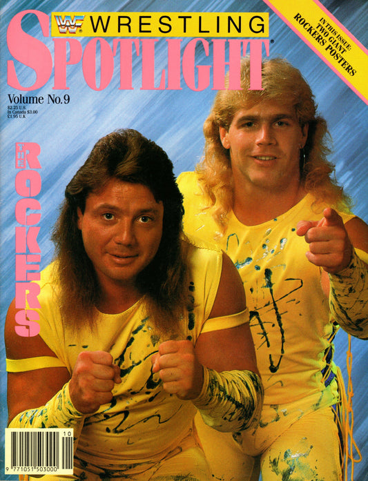 WWF The Rockers Wrestling Spotlight Magazine