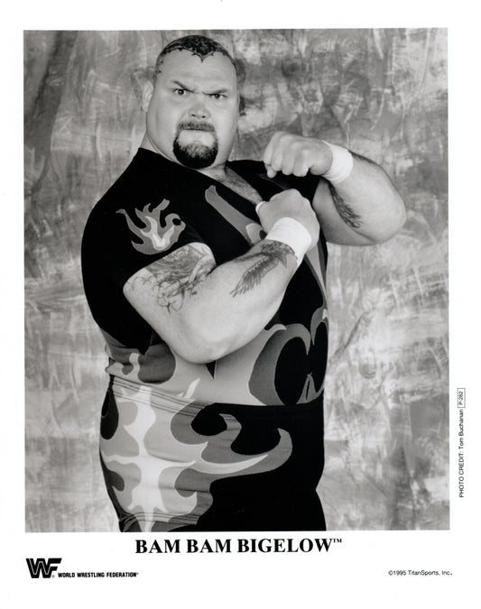 Bam Bam Bigelow WWF Wrestling Promo Photo P-262