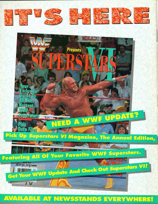 WWF Macho Man Randy Savage Wrestling Spotlight Magazine
