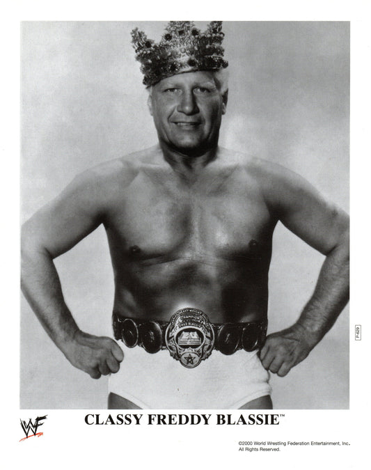 Classy Freddy Blassie WWF Wrestling Promo Photo P-629