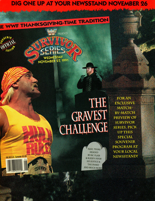 WWF Legion Of Doom Wrestling Spotlight Magazine