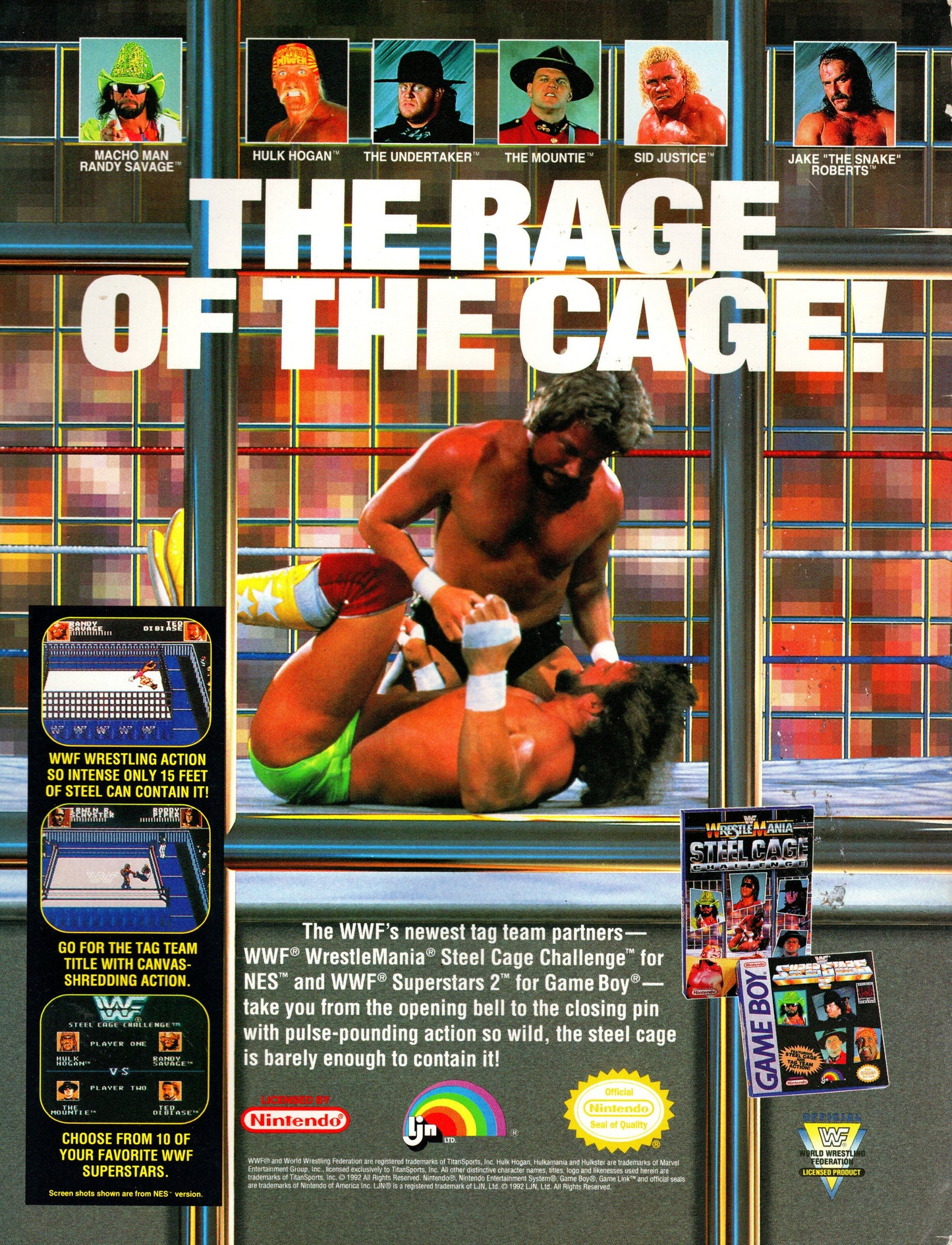 WWF Wrestling Summerslam 1992 Official Souvenir Edition Magazine