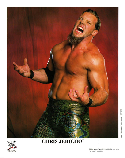 Chris Jericho WWE Wrestling Promo Photo P-794