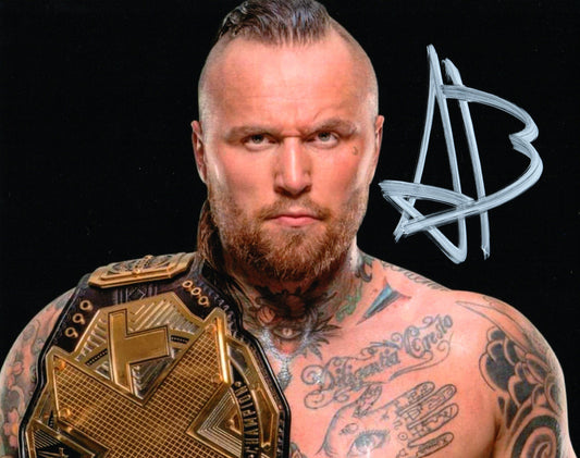 Aleister Black WWE NXT Wrestling Signed Photo