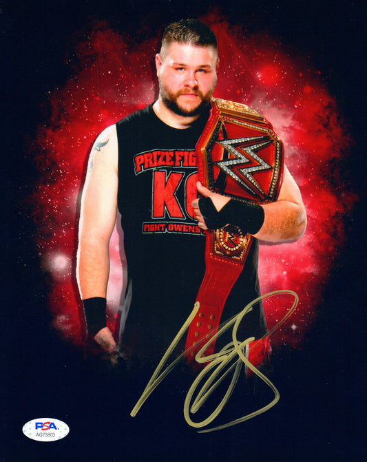 Kevin Owens WWE Wrestling Signed Photo