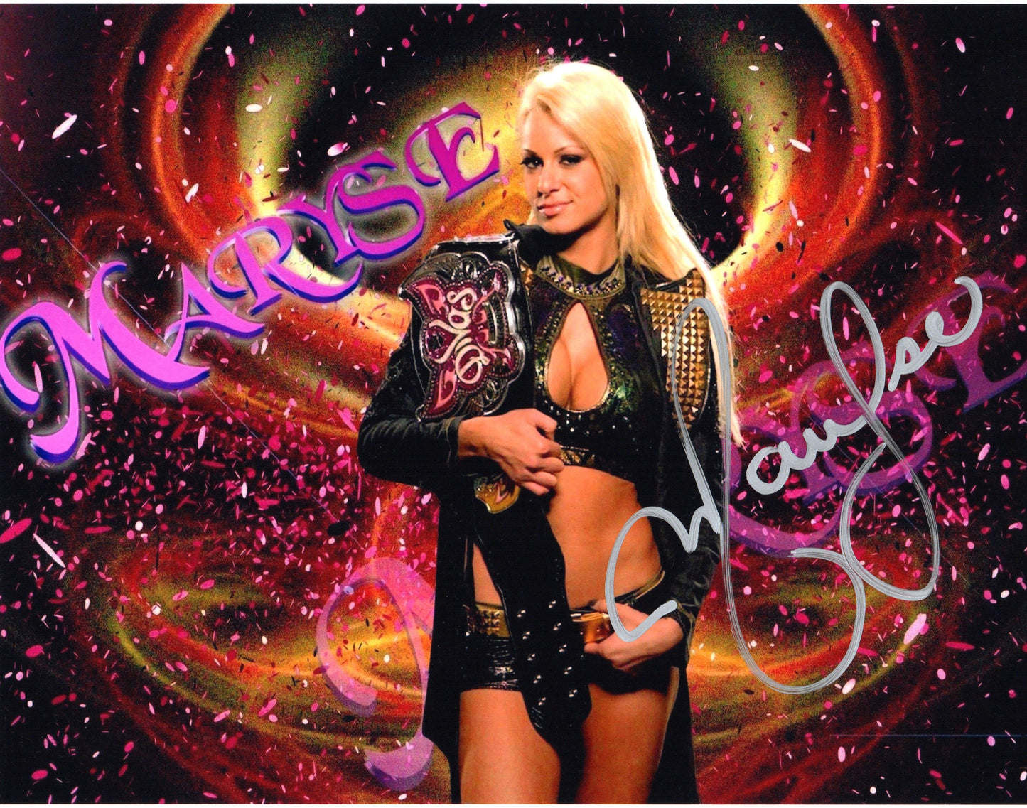 Maryse WWE Wrestling Signed Photo