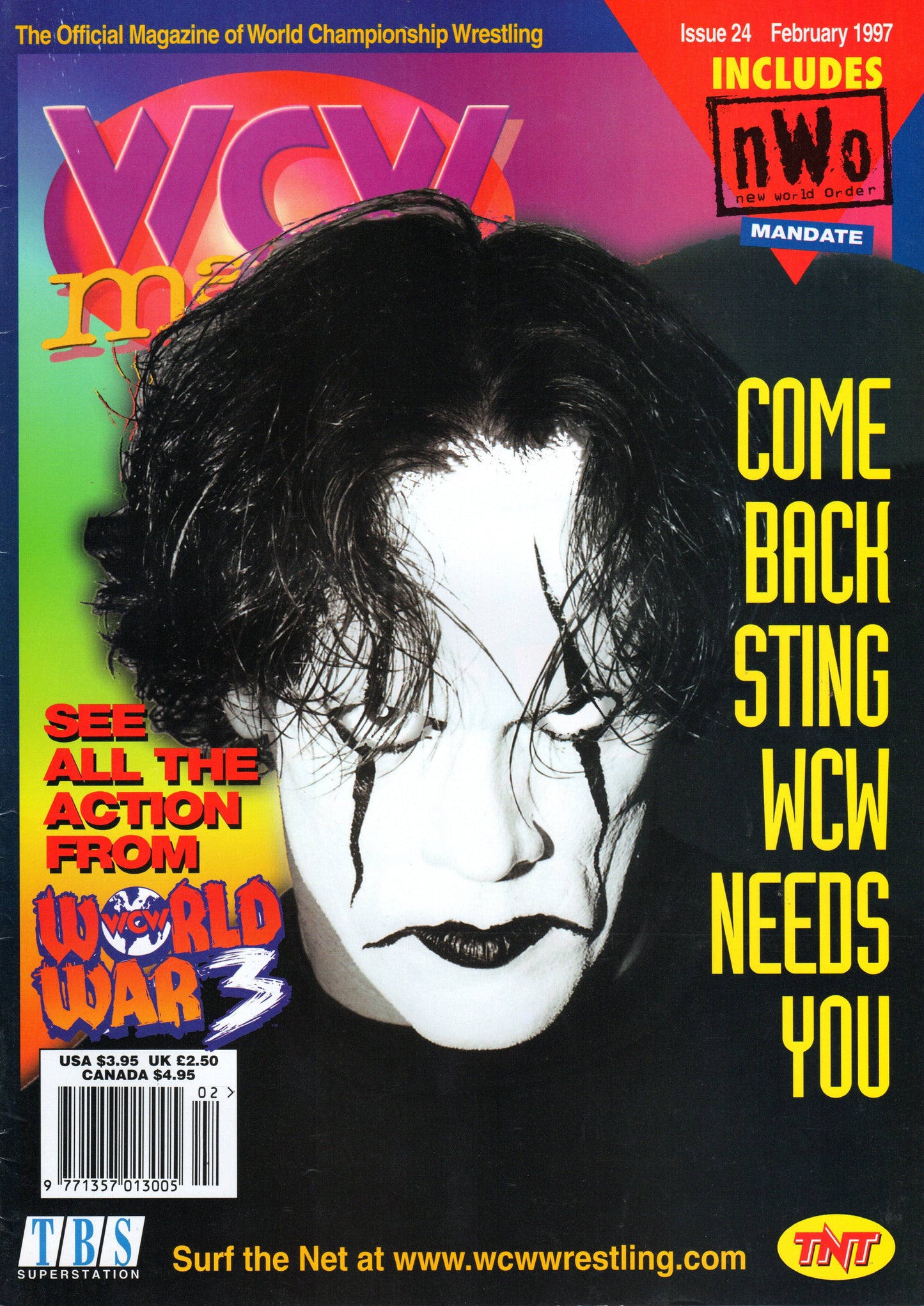 WCW Magazine February 1997 Issue 24