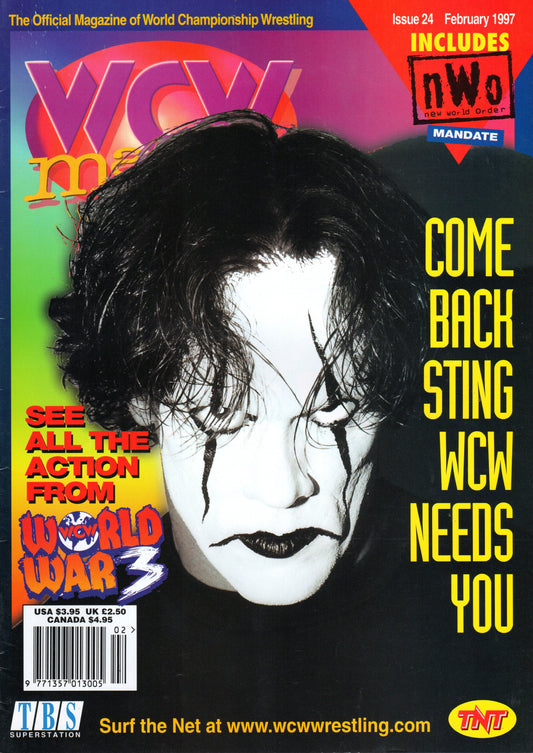 WCW Magazine February 1997 Issue 24
