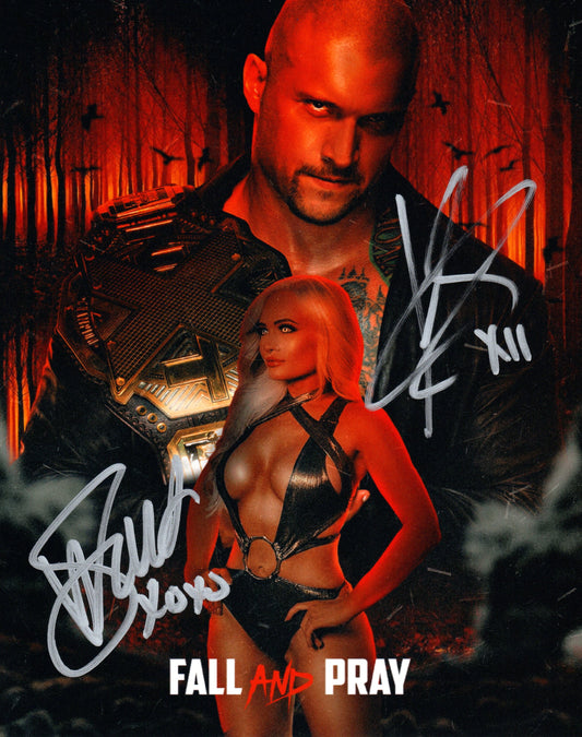 Scarlett & Karrion Kross WWE NXT Wrestling Signed Photo