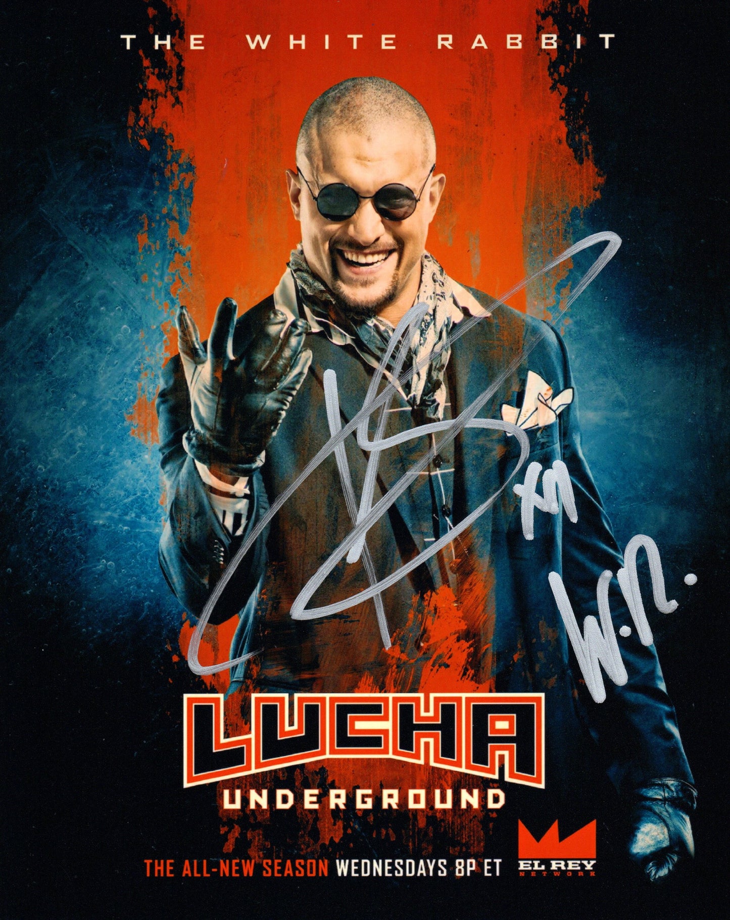 The White Rabbit Lucha Underground Wrestling Signed Photo
